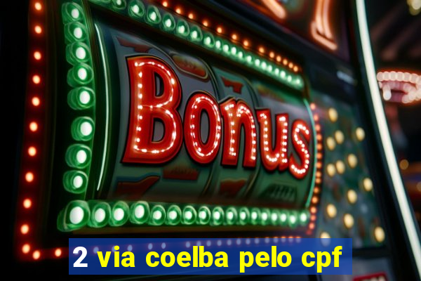 2 via coelba pelo cpf